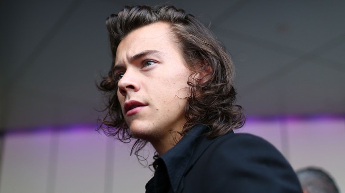 Harry Styles Side Profile