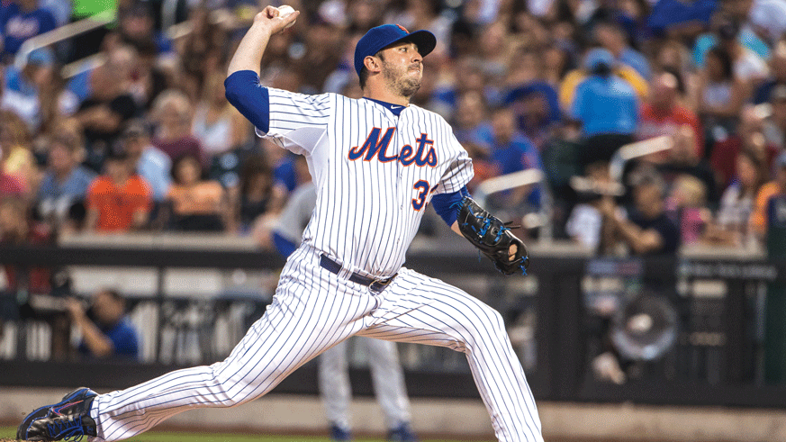 Mets pitcher Matt Harvey could be on the trading block. (Photo: Getty Images)