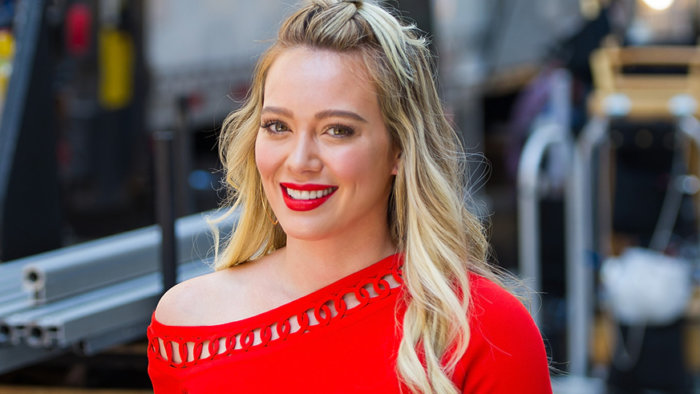 Hilary Duff Filming Younger NYC