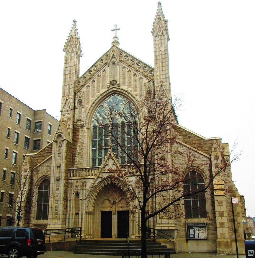 A service was held in Washington Heights at Holyrood Church. (Photo via Wikimedia Commons)