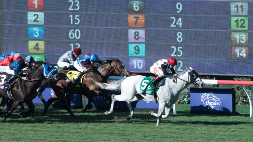 Hopeful Stakes Del Mar Futurity spread odds line horse racing picks