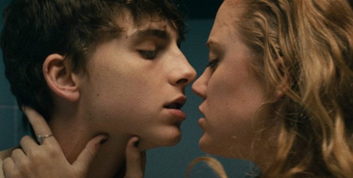 Timothee Chalamet and Alex Roe in Hot Summer Nights