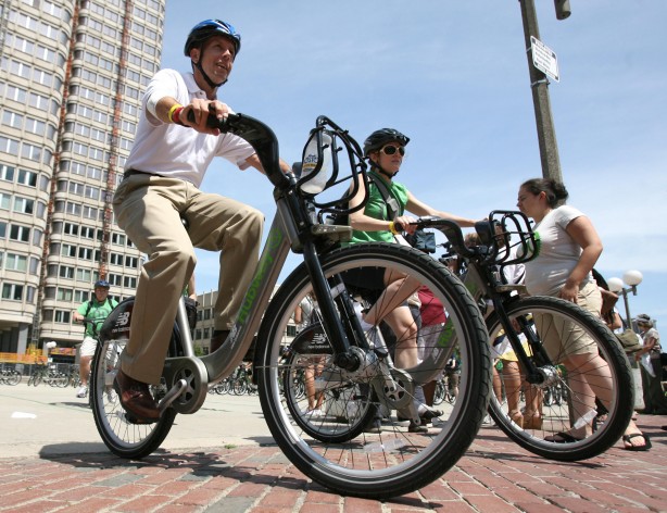 Top 10 busiest areas for bikes in Boston