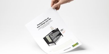 Ikea offers discount to pregnant women who pee on ad for baby crib