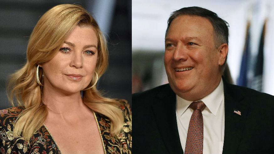 is mike pompeo related to ellen pompeo