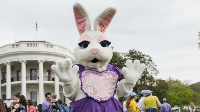 is the easter bunny real white house