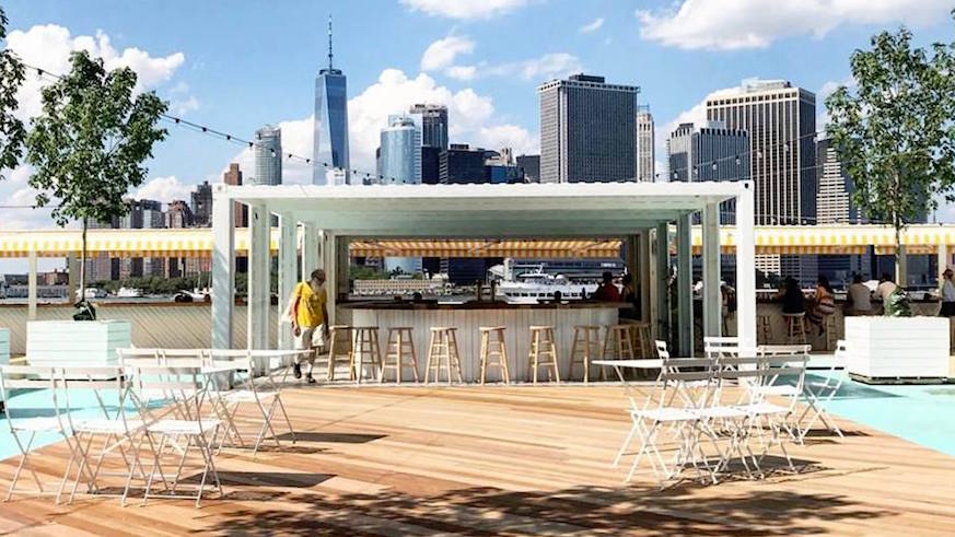 Island Oyster is now open on Governors Island. Credit: Facebook