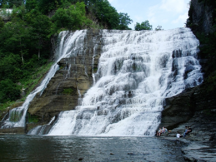A Cornell-bound teen was found after having drowned in Ithaca Falls over the weekend, just before he was supposed to begin classes. (Photo via Wikimedia Commons)