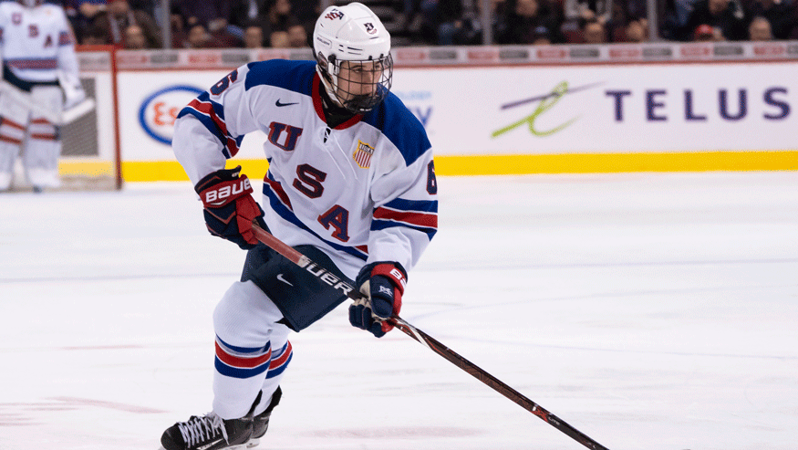 Jack Hughes is the top prospect of the 2019 NHL Draft. (Photo: Getty Images)