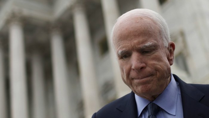John McCain compares Trump Russia scandal to Watergate