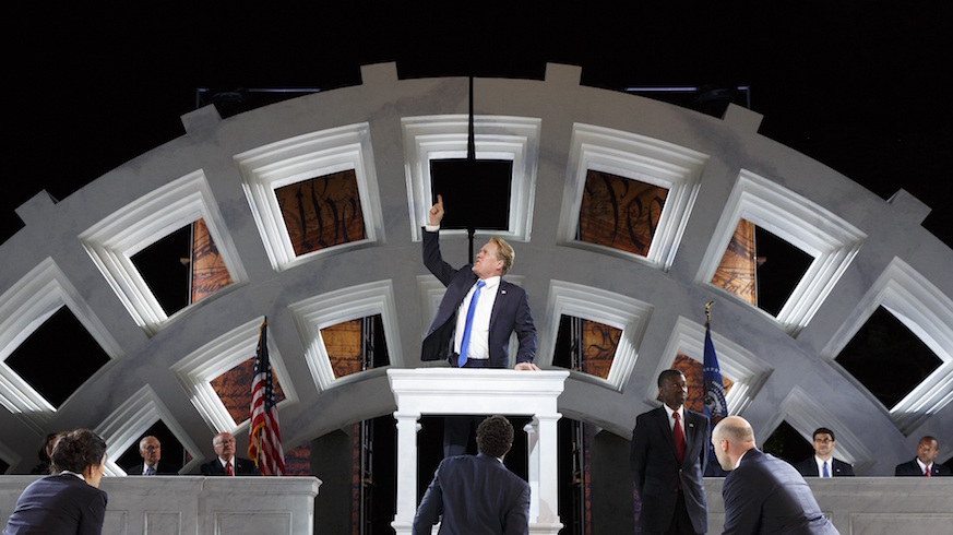 Gregg Henry as the Donald Trump of Julius Caesar. Photo: Joan Marcus