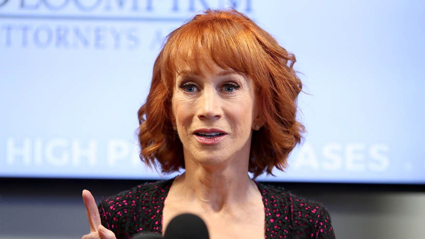 Kathy Griffin Press Conference Trump