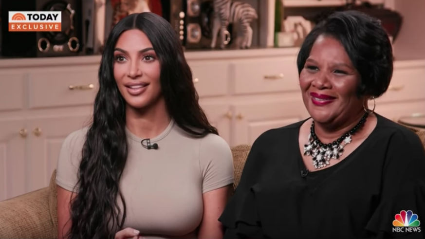Did Alice Marie Johnson and Kim Kardashian meet?