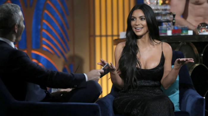 Kim Kardashian Andy Cohen Watch What Happens Live Interview