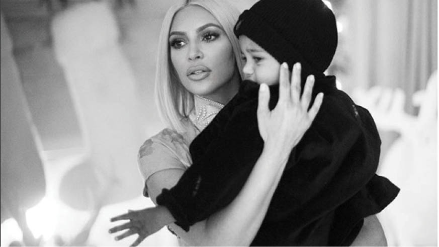 Kim Kardashian West Instagram Saint West