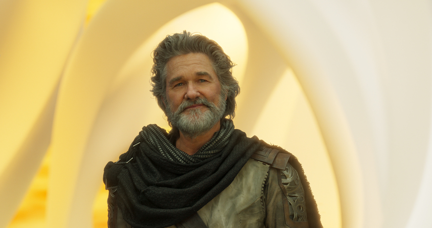Kurt Russell's beard in 'Guardians of the Galaxy' isn't even his