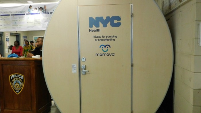 New York City recently unveiled five ‘lactation pods’ in each borough to promote and support breastfeeding.