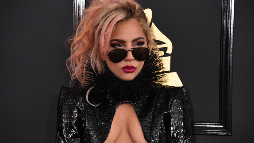 Lady Gaga Grammys Red Carpet 2017
