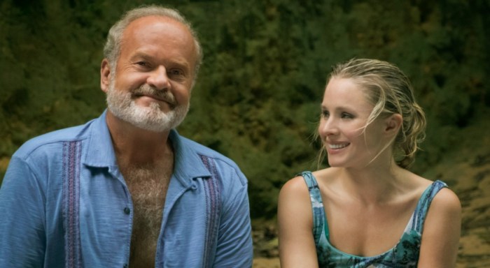 Kelsey Grammar and Kristen Bell in Like Father