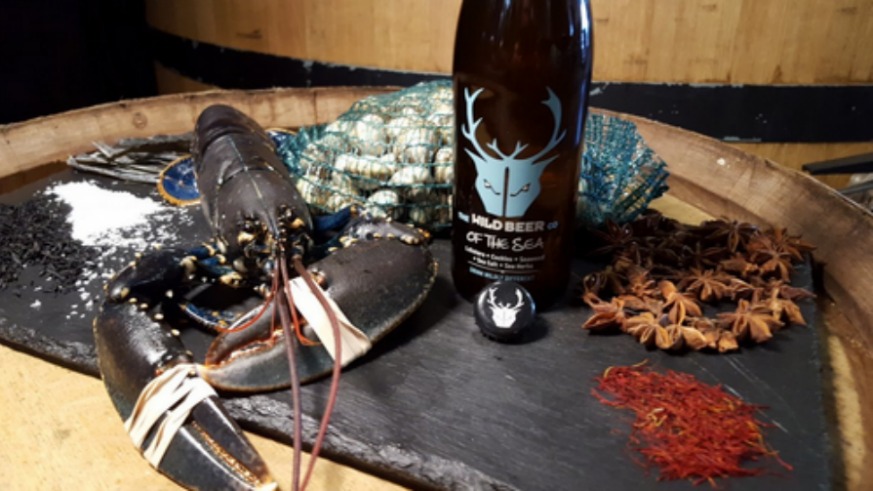 Of the Sea Lobster Beer from Wild Beer Co