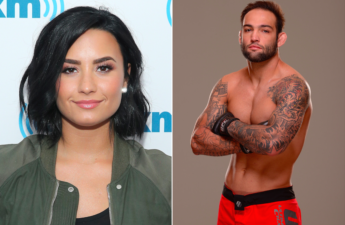 Demi Lovato is hooking up with an MMA fighter