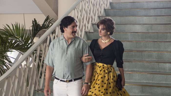 Javier Bardem and Penelope Cruz in Loving Pablo