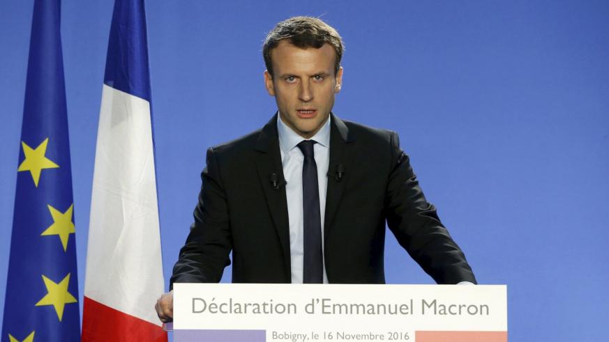 French candidate Macron claims massive hack as emails leaked