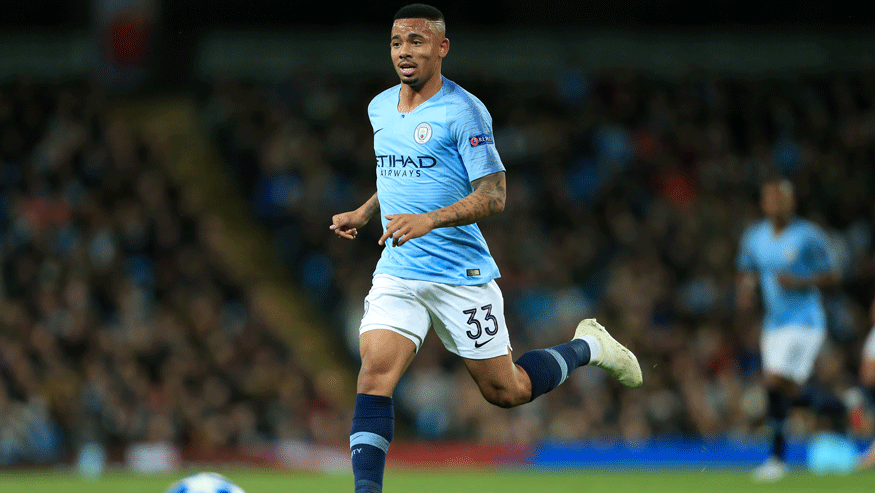 Gabriel Jesus of Manchester City. (Photo: Getty Images)