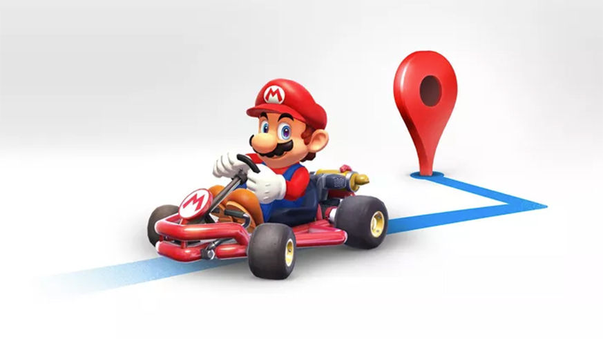 How to use Mario in Google Maps app