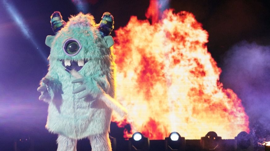 The Masked Singer episode 3 brought The Monster back for a fiery performance.