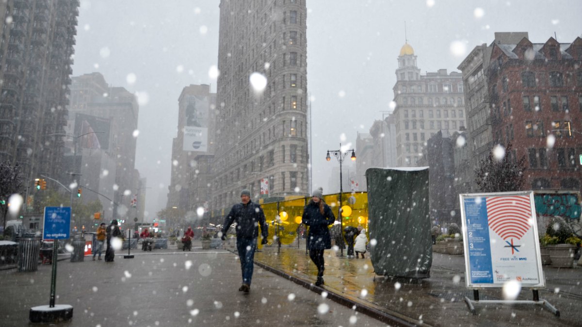 new york city weather snow