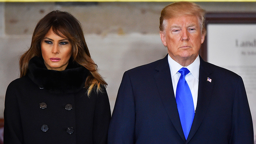 Donald Trump and Melania through the years