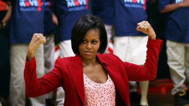 Michelle Obama arms