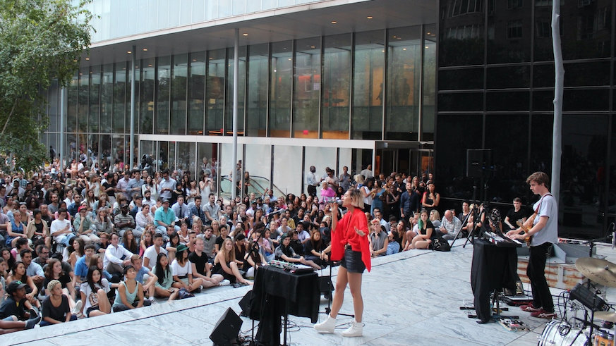 Summer Thursdays bring concerts to the Museum of Modern Art's Sculpture Garden.