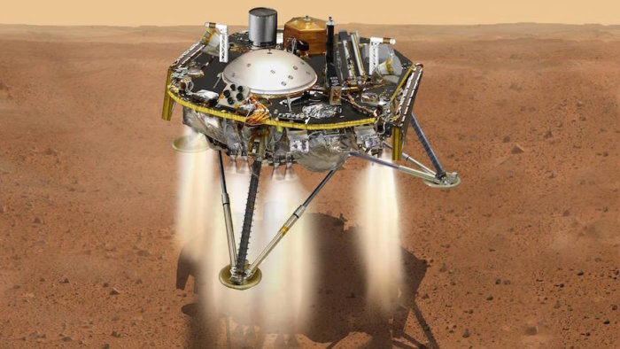 NASA InSight Lander rendering