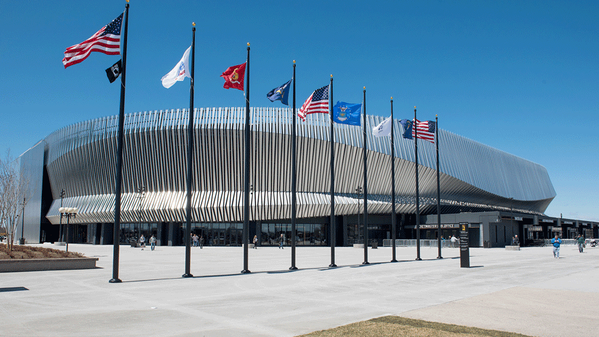 The newly renovated Nassau Coliseum. (Photo: Getty Images)