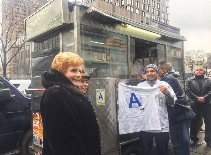 new york city food carts | letter grades nyc food carts