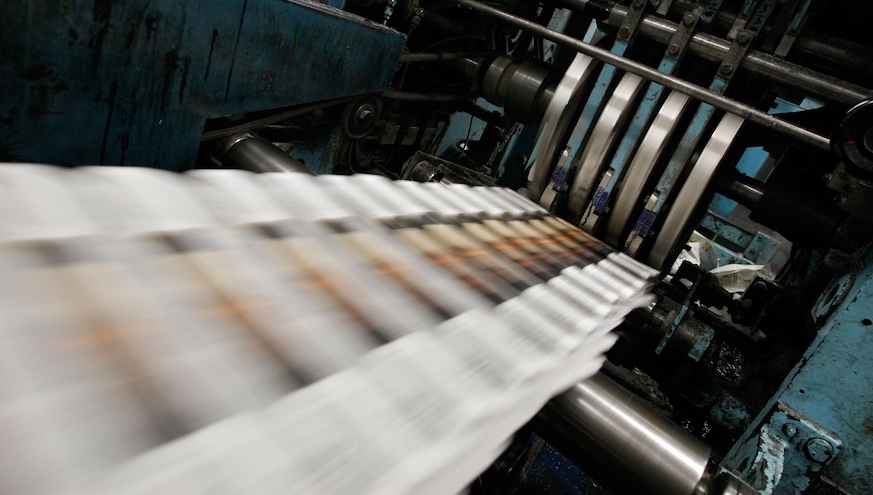 Canadian newsprint tariffs overturned on Wednesday. Photo: Getty Images