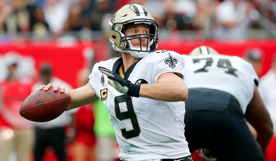Drew Brees. (Photo: Getty Images)