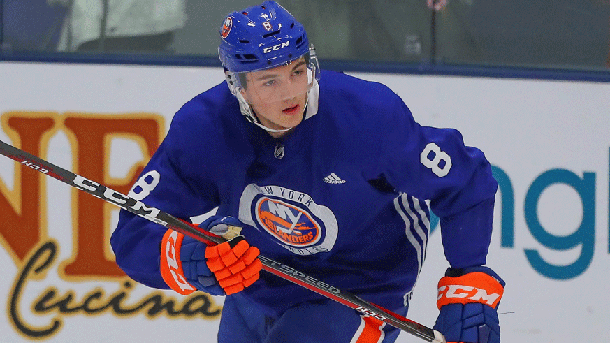 New York Islanders Noah Dobson GIF - New York Islanders Noah Dobson  Islanders - Discover & Share GIFs