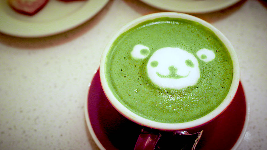 Nohohon Tea House is giving away free matcha lattes — but you'll have to work for them. Photo: cgc76, flickr