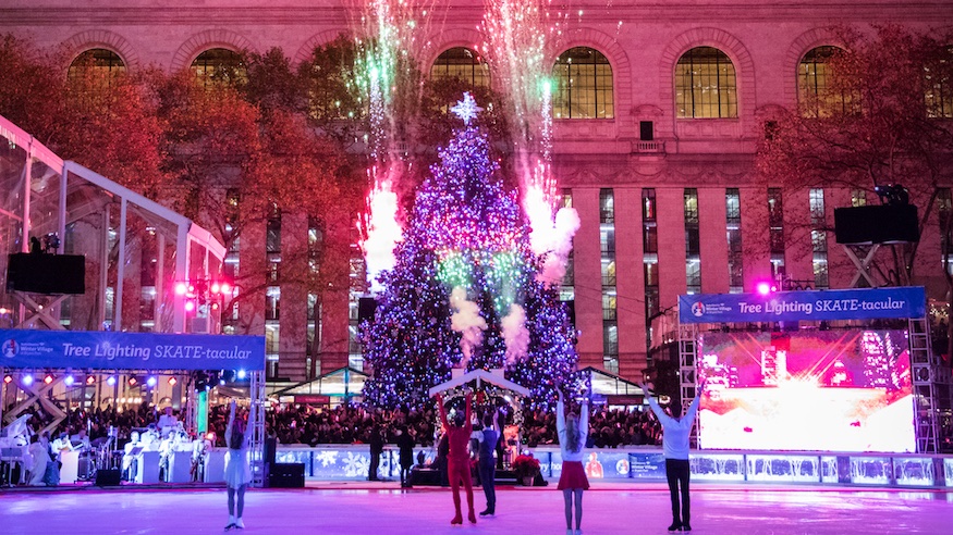 best nyc christmas tree lighting ceremonies