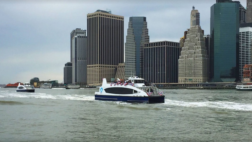 The NYC Ferry launches its South Brooklyn route on June 1.