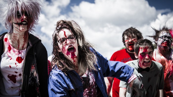 Become one of the walking dead on the NYC Zombie Crawl.