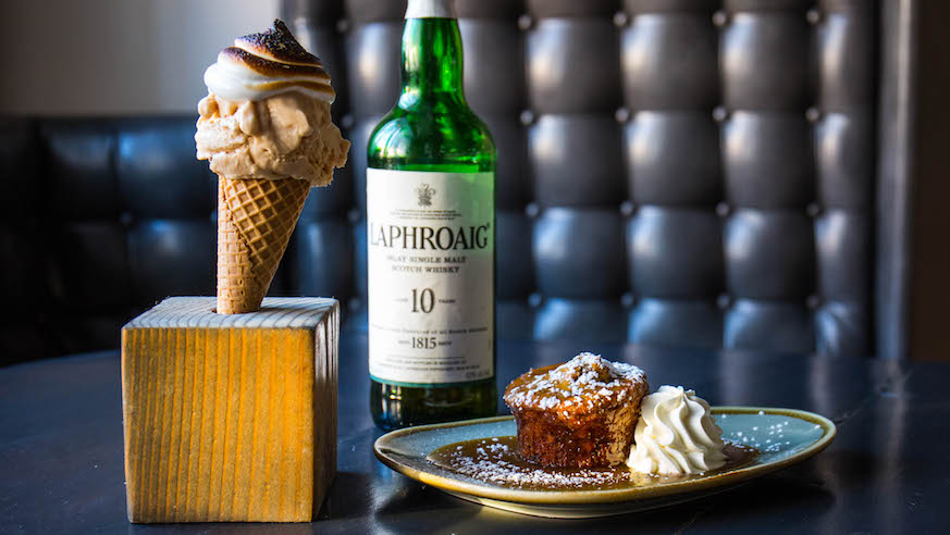 Bona Bona's sticky date cake and Laphroaig-butterscotch ice cream is just one of the dishes you'll find at SmorgasBurns.