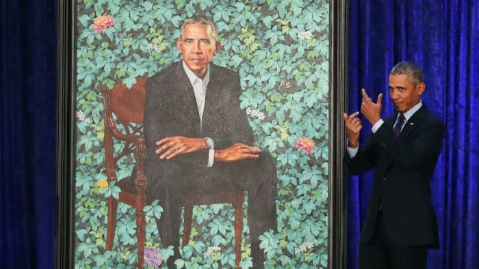 Obama presidential portrait