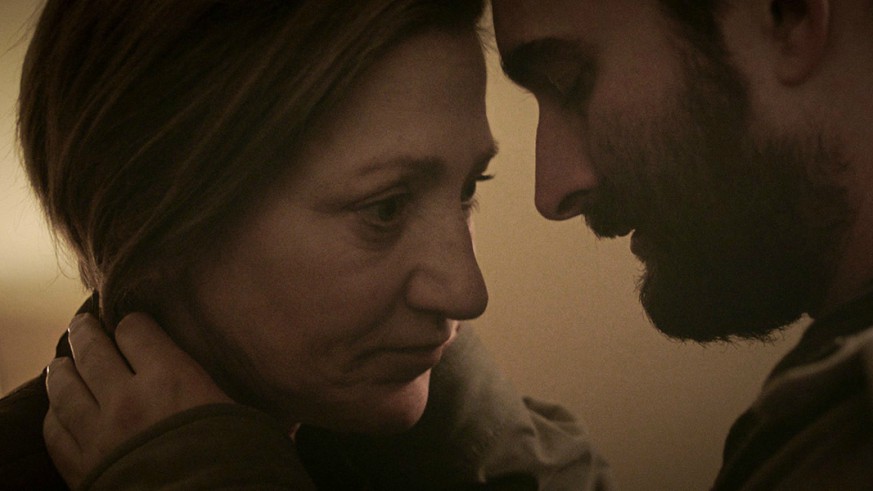 Edie Falco and Jay Duplass