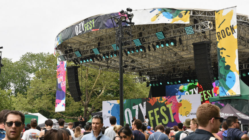OZY Festival Announces Free Bandshell Area and live stream