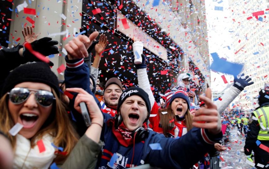Celebrate victory at the Super Bowl champ Patriots parade Tuesday