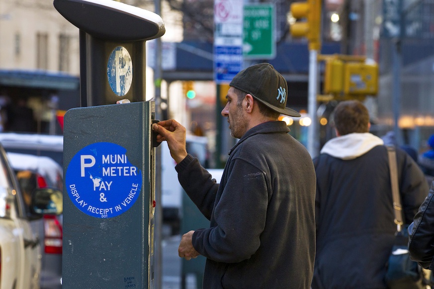parking meters new york city